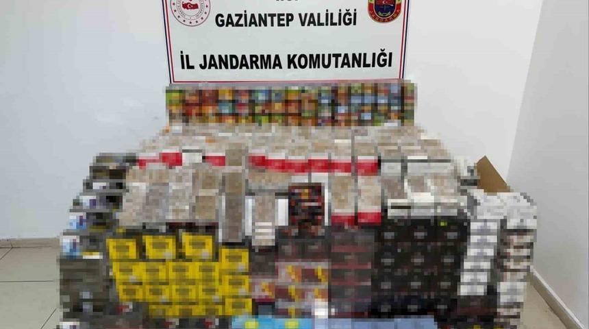 Gaziantep&rsquo;te 1,8 milyon TL değerinde ka&ccedil;ak &uuml;r&uuml;n ele ge&ccedil;irildi: 1 g&ouml;zaltı