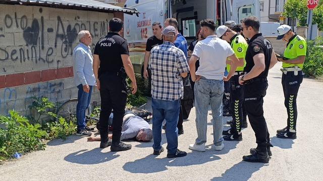 Bisikletten düşen yaşlı adam hayatını kaybetti 2
