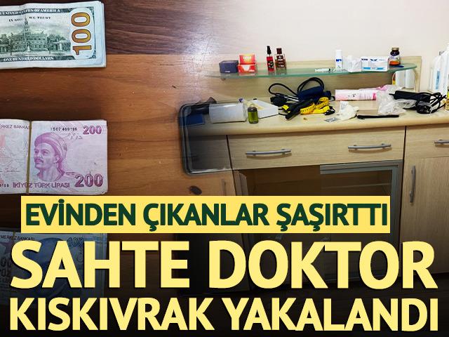 Yabancı uyruklu sahte doktor yakalandı: Evinden &ccedil;ıkanlar şaşırttı