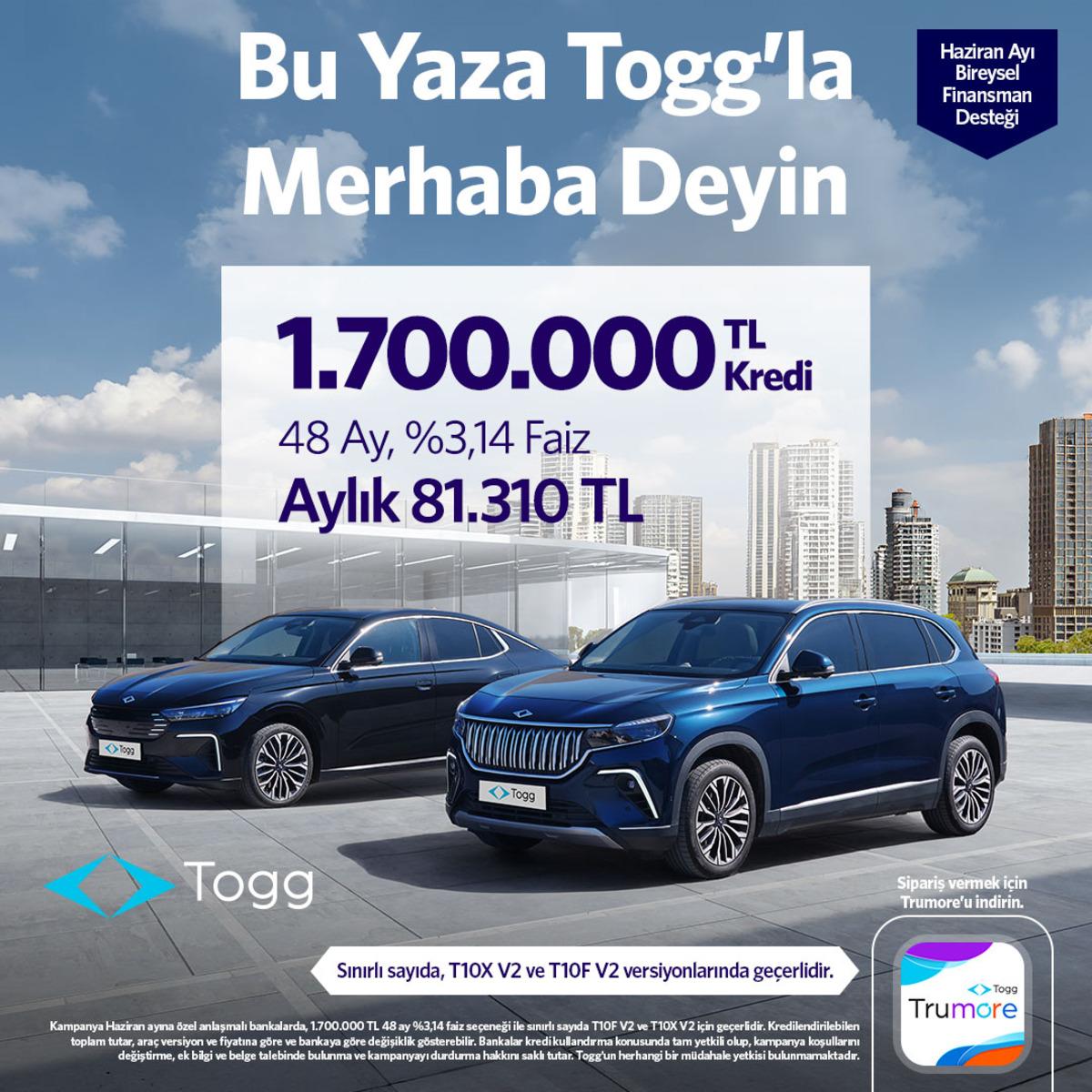 Togg yeni kampanyasının detaylarını açıkladı 1