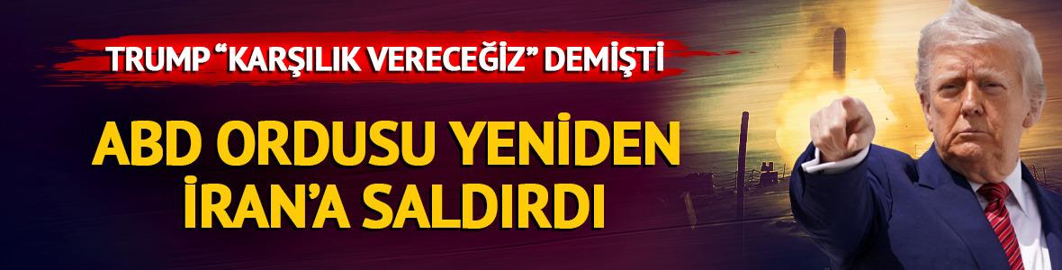 Helikopterin d&uuml;ş&uuml;r&uuml;lmesinin ardından ABD ordusu İran'a saldırdı