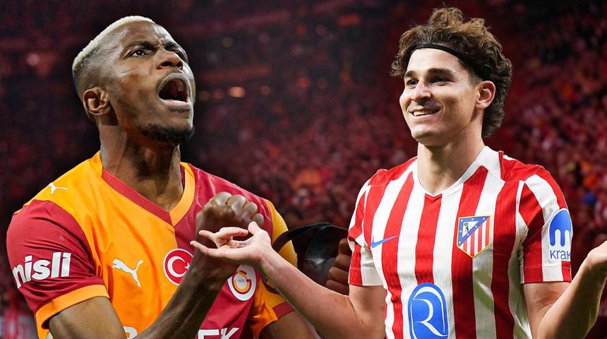 Real Madrid Alvarez'i istedi! Atletico Madrid Galatasaray'dan Osimhen i&ccedil;in harekete ge&ccedil;ti!