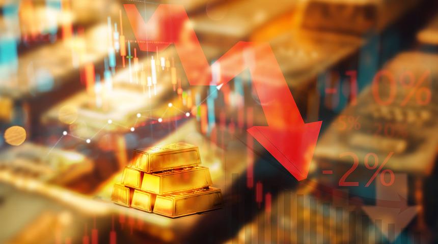 Altın i&ccedil;in dev bankadan yeni tahmin: Altın daha da d&uuml;şer mi?