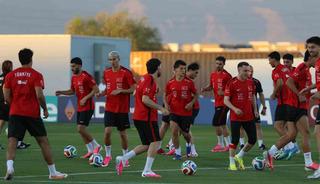 A Milli Futbol Takımı, Avustralya ma&ccedil;ının hazırlıklarına devam etti