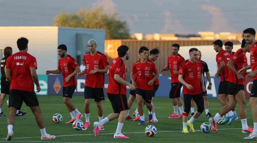 A Milli Futbol Takımı, Avustralya ma&ccedil;ının hazırlıklarına devam etti