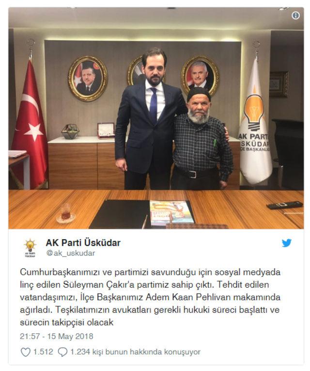 Laiklik elden gidiyor sözleriyle sosyal medyayı sallayan Süleyman Çakır a AK Parti sahip çıktı 1