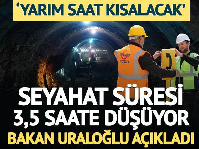 Ankara-İstanbul arası seyahat s&uuml;resi 3,5 saate d&uuml;ş&uuml;yor!