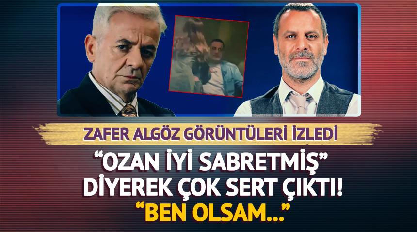 "&Ccedil;ok ayıp ettiler" deyip sert &ccedil;ıktı! "Ben olsam..."