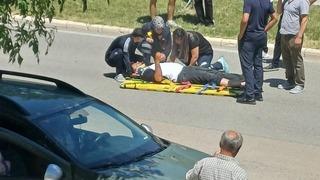 Elazığ’da motosiklet devrildi: 1 yaralı