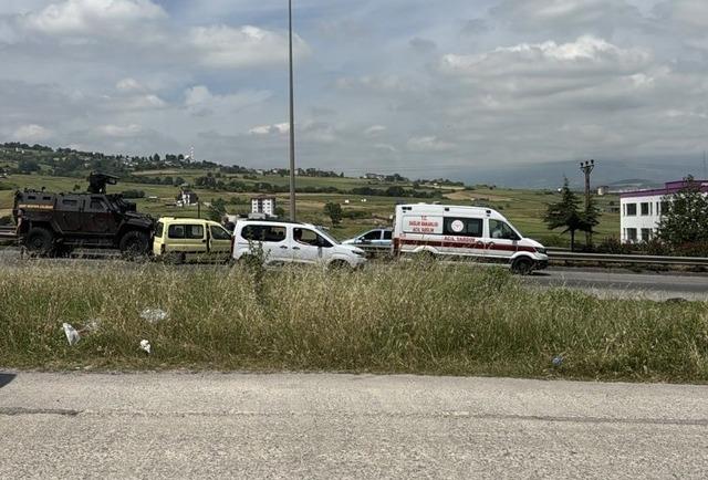 Samsun’da zincirleme trafik kazası: 1 yaralı 1