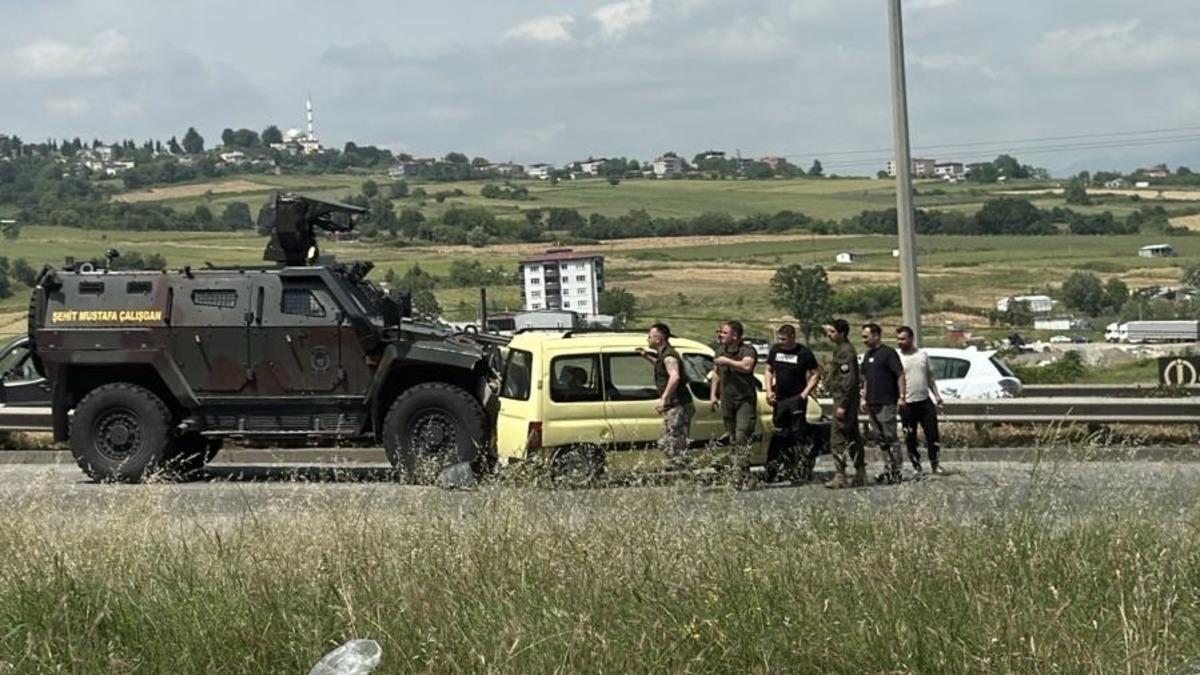 Samsun’da zincirleme trafik kazası: 1 yaralı