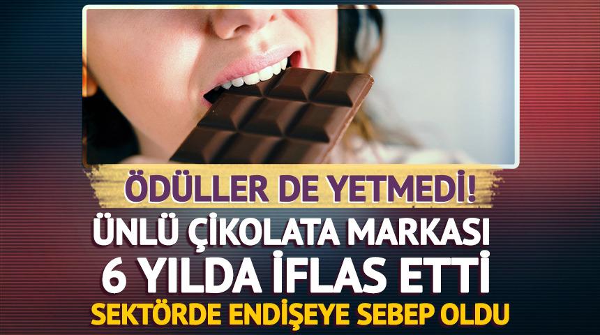 &Uuml;nl&uuml; &ccedil;ikolata markası 6 yılda iflas etti