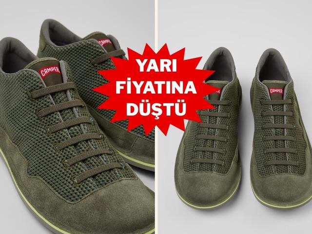 Kullanıcıların favorisi Camper ayakkabıda b&uuml;y&uuml;k indirim!