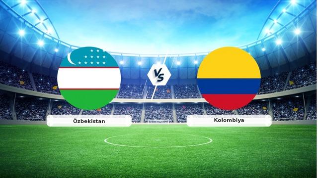 CANLI | Özbekistan - Kolombiya maç anlatımı! Maç ne zaman? S