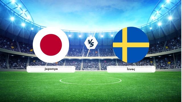 CANLI | Japonya - İsveç maç anlatımı! Maç ne zaman? Saat kaç