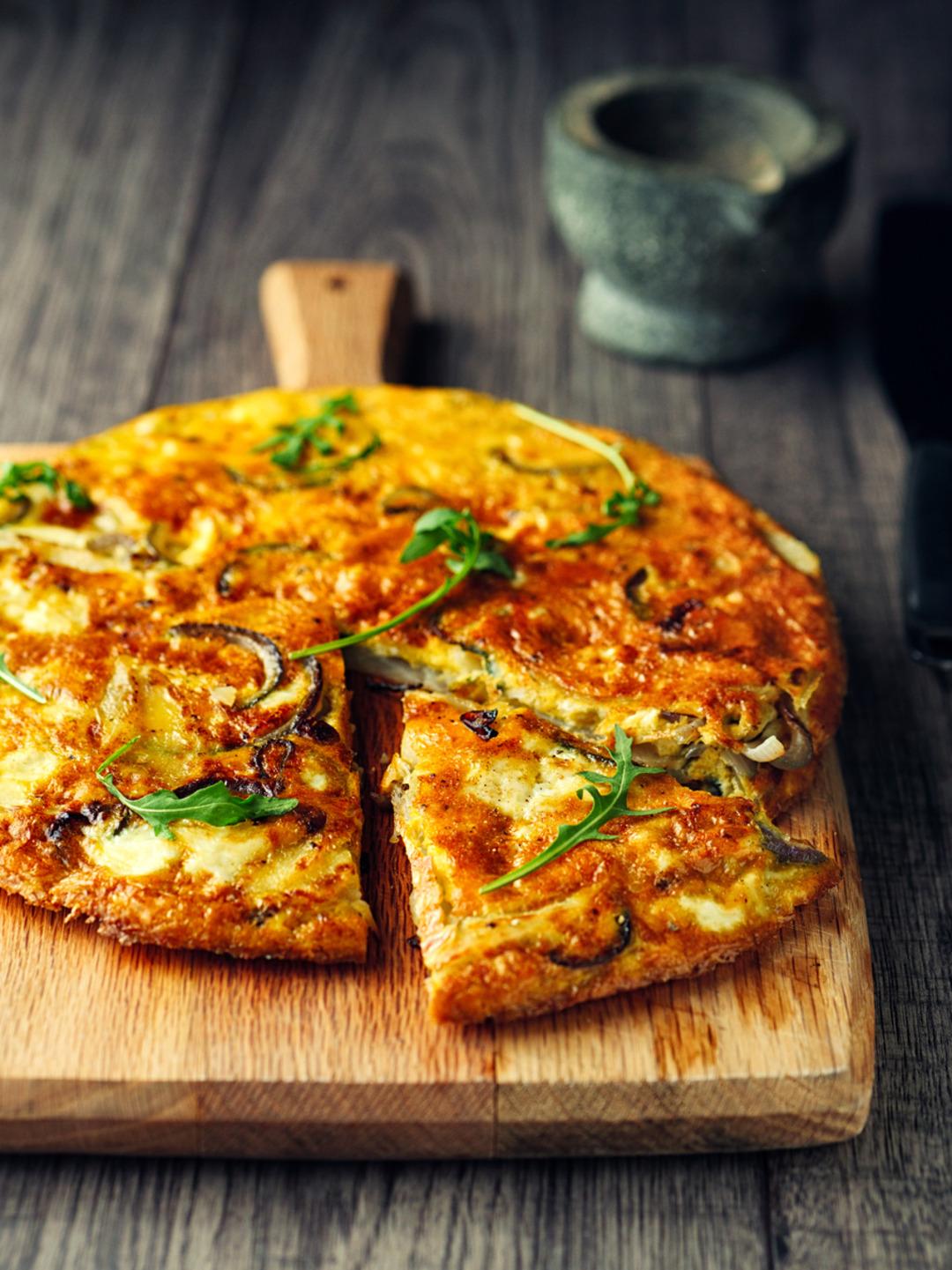 Patatesli omlet böreği