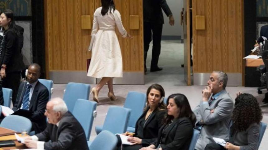 BM'de büyük skandal! Toplantıyı terk etti