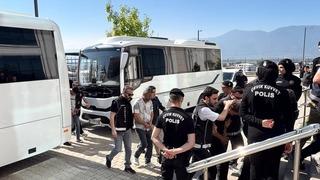 Bursa’da hava destekli uyuşturucu operasyonu: 17 tutuklama