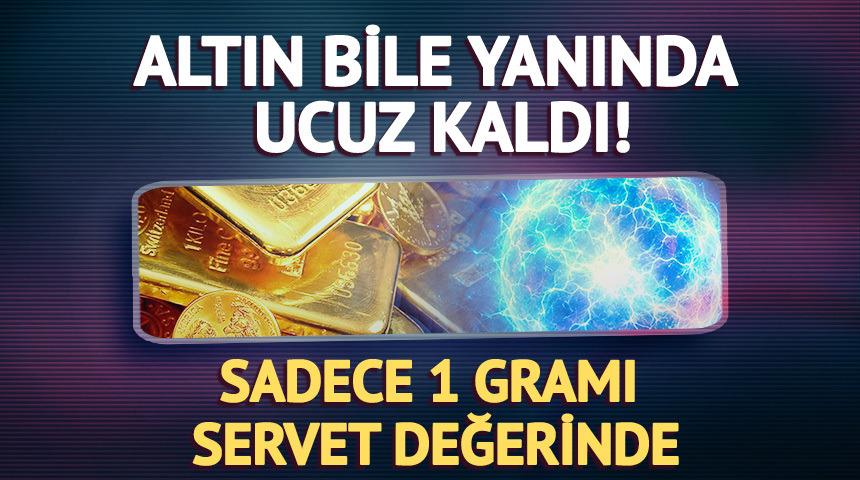 Altın listede gerilerde kaldı! Zirvedeki madde dudak u&ccedil;uklattı