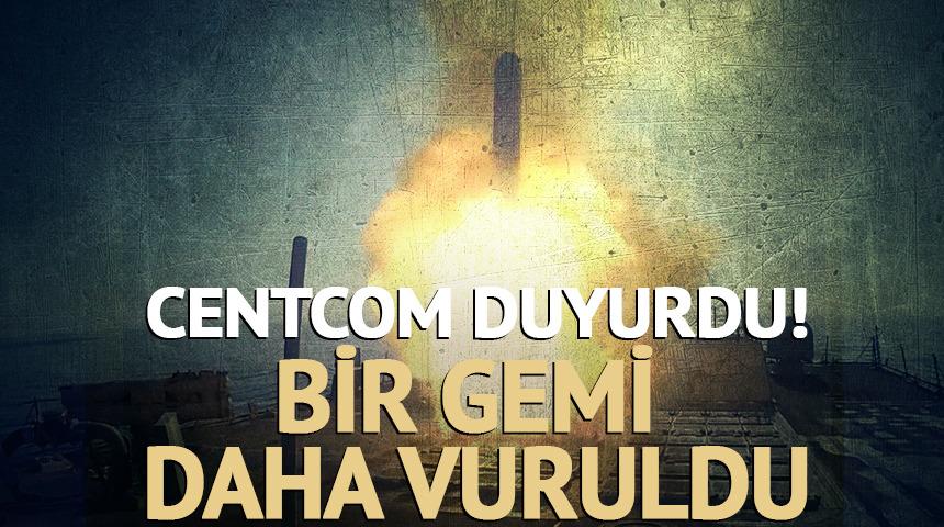 ABD duyurdu! Bir petrol tankeri daha vuruldu