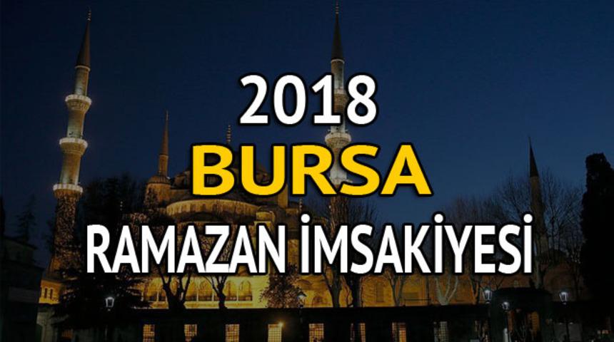 Bursa iftar vakti 2018: İftara ne kadar kaldı? (2018 Ramazan İmsakiyesi)