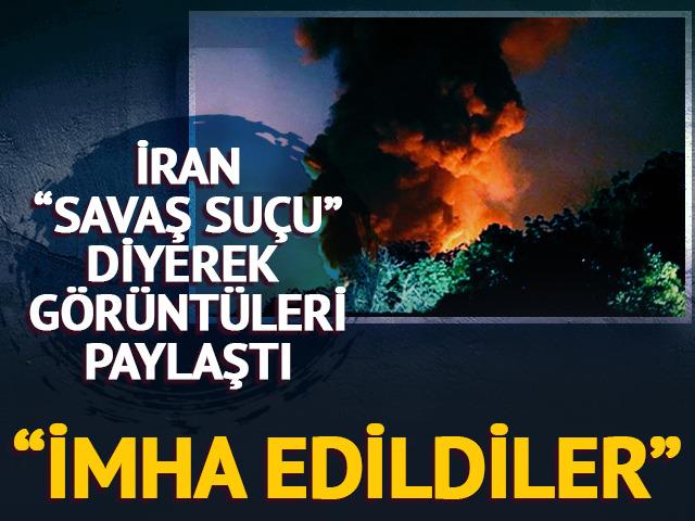 İran duyurdu: "ABD su depolarımızı imha etti"