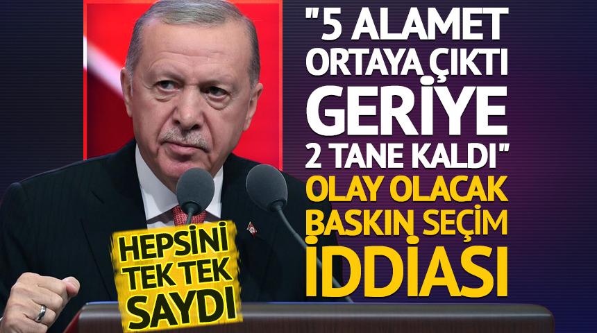 "5 alamet ortaya &ccedil;ıktı" dedi! Baskın se&ccedil;im iddiası g&uuml;ndem oldu