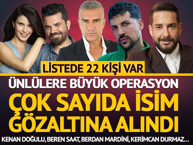G&ouml;zaltında dikkat &ccedil;eken isimler: Kenan Doğulu, Beren Saat ve dahası! 