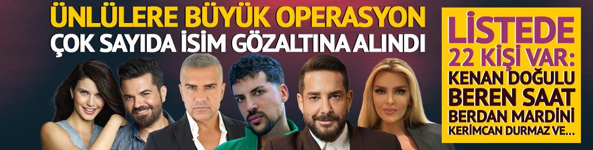 G&ouml;zaltında dikkat &ccedil;eken isimler: Kenan Doğulu, Beren Saat ve dahası! 