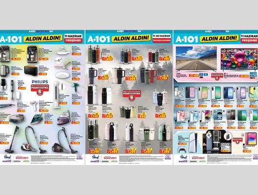 A101'e kano seti geliyor! 11 Haziran 2026 A101 kataloğu 
