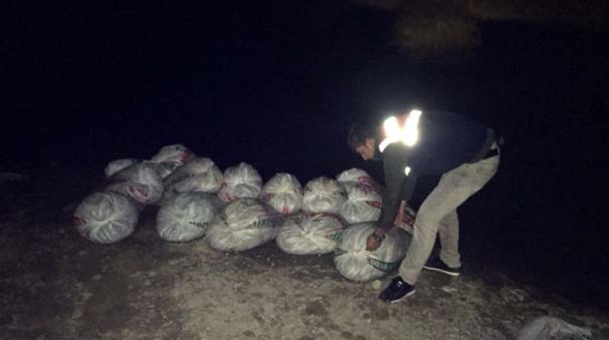 &Ccedil;uvalların i&ccedil;inde dere yatağında bulundu, hemen ekiplere teslim edildi