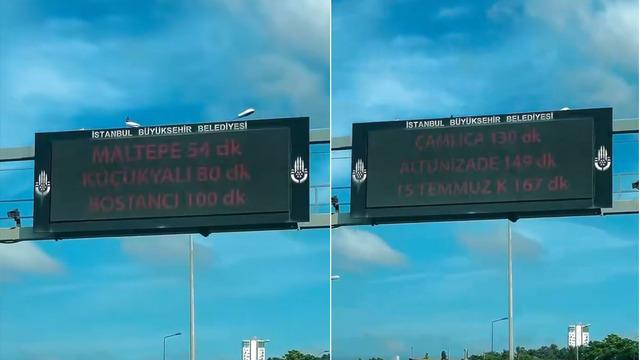 İstanbul Trafik Çilesi: Kartal-Bostancı Arası 100 Dakika, Sürücüler İsyan Etti