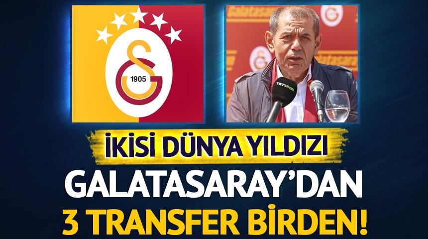 Galatasaray'dan peş peşe transfer şov! İki tanesi d&uuml;nya yıldızı