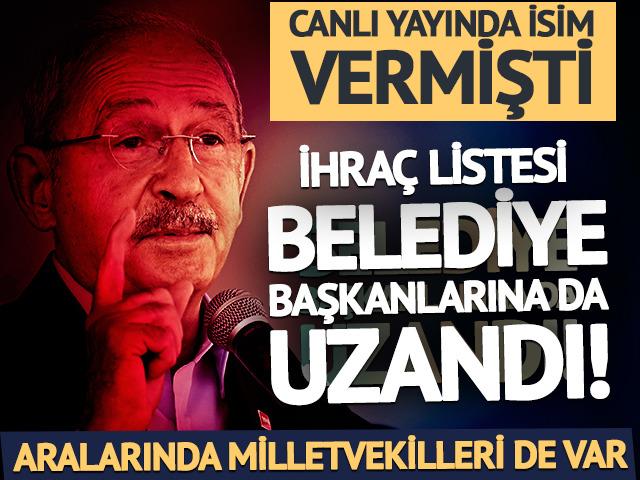 Bazı belediye başkanları ihra&ccedil; edilecek! Milletvekilleri de listede