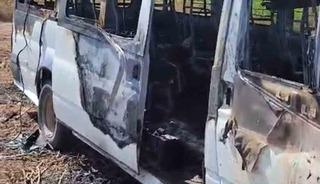 Park halindeki minib&uuml;s alev aldı