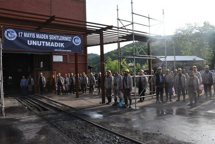 Faciada ölen madenciler anıldı  G4