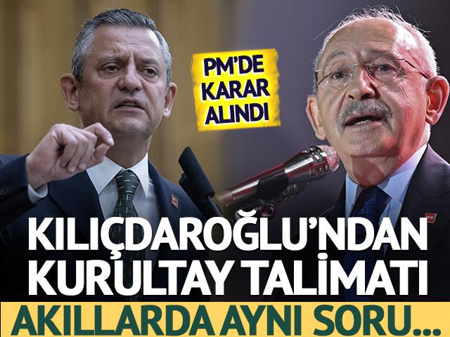 Kılı&ccedil;daroğlu cephesinden de kurultay hamlesi geldi