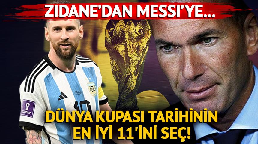 D&uuml;nya Kupası Tarihinin En İyi 11'ini Se&ccedil;!