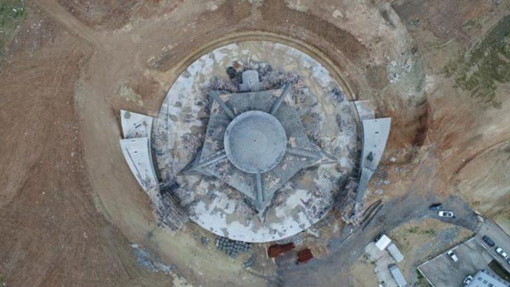'Ay yıldız' şeklindeki cami Sivas'tan yükseliyor Yaşam Haberleri