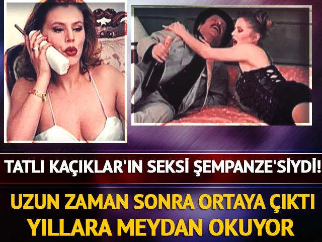 Tatlı Ka&ccedil;ıklar'ın Seksi Şempanze'siydi! Yıldız Kaplan uzun zaman sonra ortaya &ccedil;ıktı! Yıllara meydan okuyor