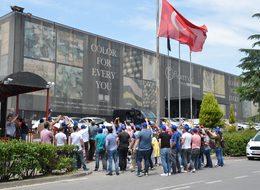 Kozmetik fabrikasında 95 işçi, işten çıkarıldı