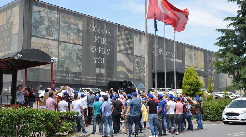 Kozmetik fabrikasında 95 işçi, işten çıkarıldı
