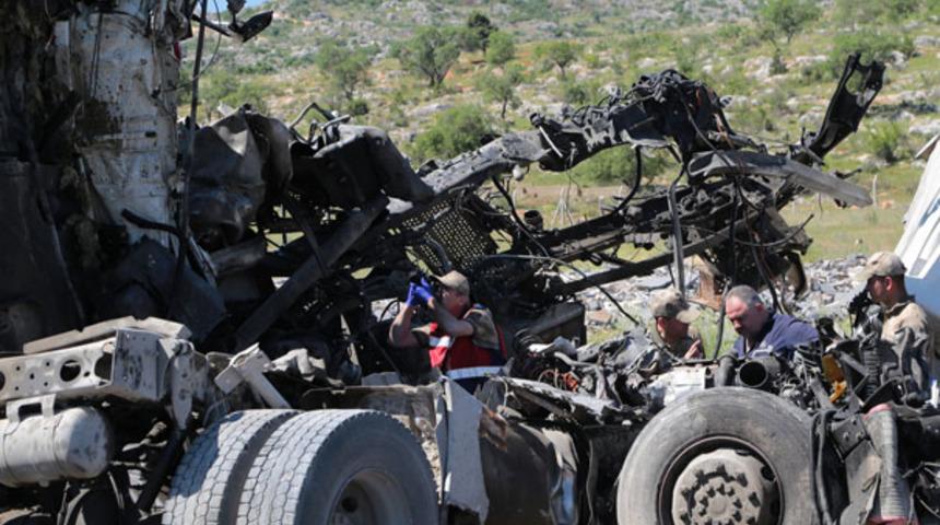 Gaziantep'te büyük facia! TIR'lar kafa kafaya çarpıştı: Enkazı görenin aklı durdu