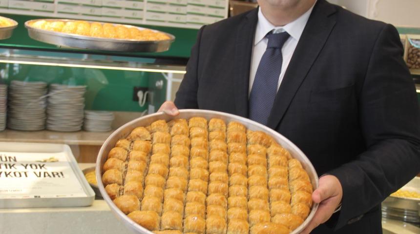 Tatlıcıların Antep fıstığı boykotu başladı