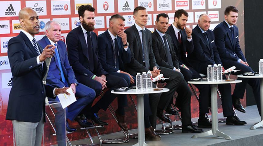 Euroleague Final-Four öncesi basın toplantısı düzenlendi