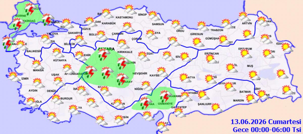 Balkanlar dan soğuk hava dalgası geliyor: Meteoroloji tarih verip uyardı! 4