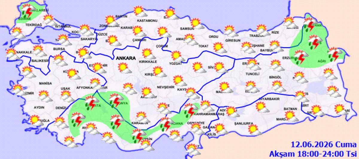 Balkanlar dan soğuk hava dalgası geliyor: Meteoroloji tarih verip uyardı! 3