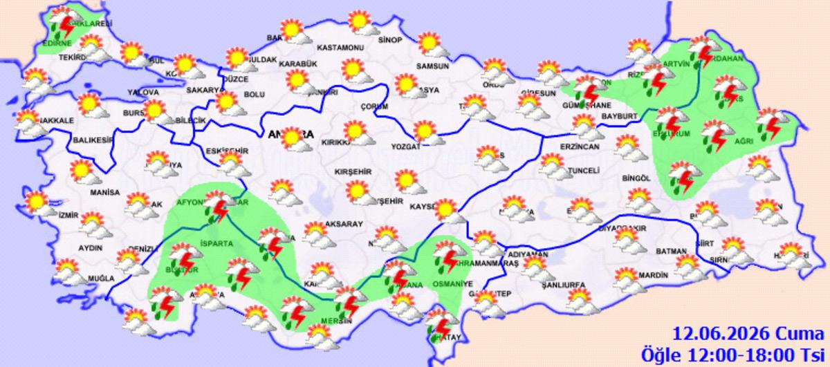 Balkanlar dan soğuk hava dalgası geliyor: Meteoroloji tarih verip uyardı! 2