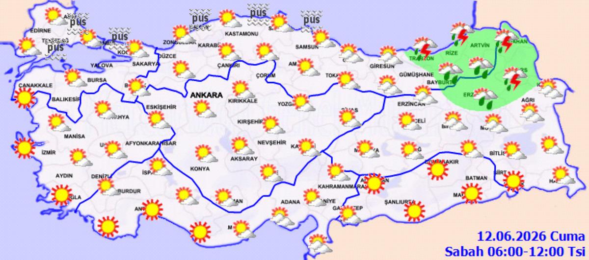 Balkanlar dan soğuk hava dalgası geliyor: Meteoroloji tarih verip uyardı! 1
