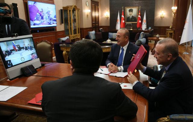 Erdoğan, Venezuela Devlet Başkanı ile telekonferans yöntemiyle görüştü 